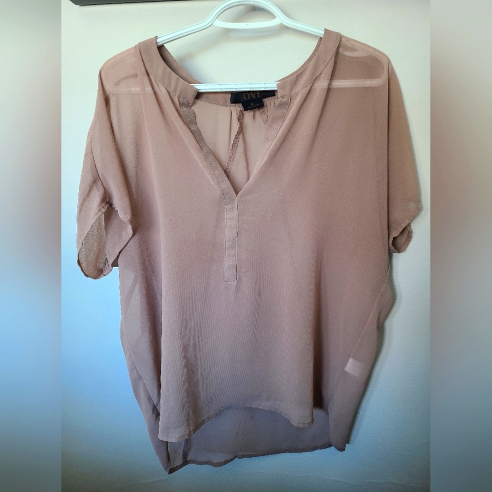 Sheer Dress Shirt